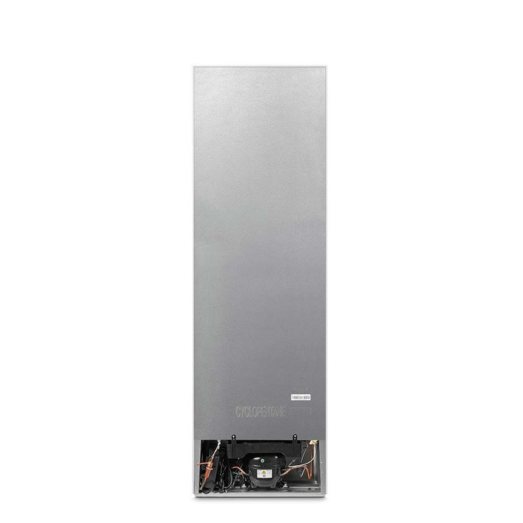 Teknix FFH1825WS Fridge Freezer, Water Dispenser, Total No Frost, Silver