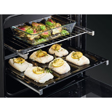Load image into Gallery viewer, AEG CCX6540ACM 5000 SurroundCook Ceramic Electric Cooker Double Oven,Stainless Steel
