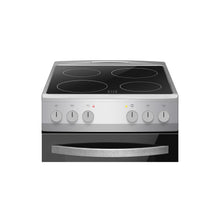 Load image into Gallery viewer, Amica AFC502SS 50cm Electric Cooker with Ceramic Hob - Stainless Steel