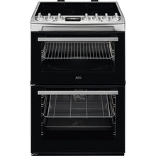 Load image into Gallery viewer, AEG CCX6740ACM 6000 SteamBake 60cm Electric Induction Cooker - Stainless Steel