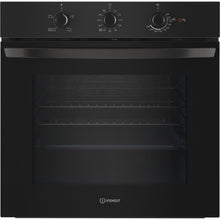 Load image into Gallery viewer, IO232HBUK - Single Static Oven - Eco Cleaning - Static Oven - 71L With 3 Dial With Timer And A Energy In Black