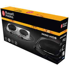 Load image into Gallery viewer, Russell Hobbs 15199 Double Hot Plate Stainless Steel