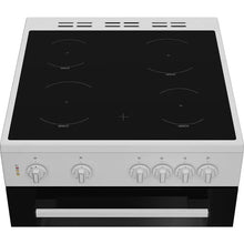 Load image into Gallery viewer, Indesit IT60V9KMW/UK Freestanding Electric Twin Cooker - White - 60cm - A Rated