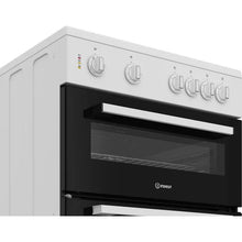 Load image into Gallery viewer, Indesit IT60V9KMW/UK Freestanding Electric Twin Cooker - White - 60cm - A Rated