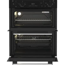 Load image into Gallery viewer, Indesit DUI10DB - Built Under Electric Fan Double Oven - Black