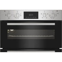 Load image into Gallery viewer, Indesit DUI10DIX Built Under Electric Fan Double Oven - Stainless Steel