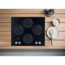 Load image into Gallery viewer, Hotpoint HGS61SBK Gas on Glass Hob - Black