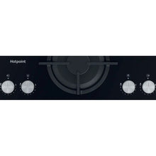 Load image into Gallery viewer, Hotpoint HGS61SBK Gas on Glass Hob - Black