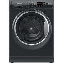 Load image into Gallery viewer, Hotpoint NSWM965CBSUKN black 9kg washing machine
