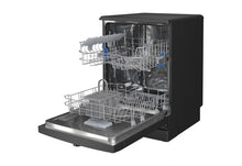 Load image into Gallery viewer, Indesit D2FHK26BUK Push&Go Full Size Freestanding Dishwasher - Black - 14 Place