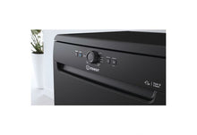 Load image into Gallery viewer, Indesit D2FHK26BUK Push&Go Full Size Freestanding Dishwasher - Black - 14 Place