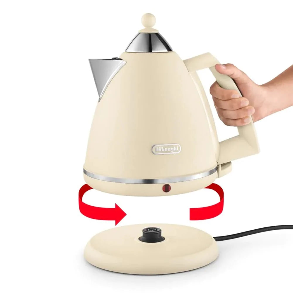 Delonghi Argento Flora Beige Kettle KBX3016BG