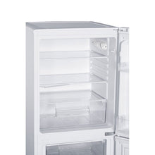 Load image into Gallery viewer, Teknix STF1365W 55 x 136cm 175Litre  Fridge Freezer, Static, White