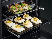 Load image into Gallery viewer, AEG CCX1530ACW 55cm Double Oven Electric Cooker with Ceramic Hob - White