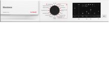 Load image into Gallery viewer, Blomberg LRF854311W 8kg/5kg 1400 Spin Washer Dryer - White