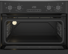 Load image into Gallery viewer, Blomberg RODN9202DX 59.4cm Built In Electric Double Oven - Dark Steel
