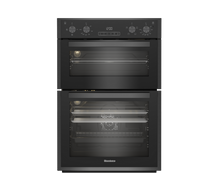 Load image into Gallery viewer, Blomberg RODN9202DX 59.4cm Built In Electric Double Oven - Dark Steel
