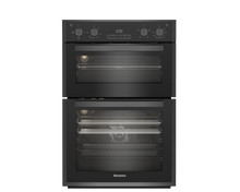 Load image into Gallery viewer, Blomberg RODN9202DX 59.4cm Built In Electric Double Oven - Dark Steel