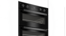 Load image into Gallery viewer, Blomberg ROTN9202DX 59.4cm Built-Under Electric Double Oven - Dark Steel