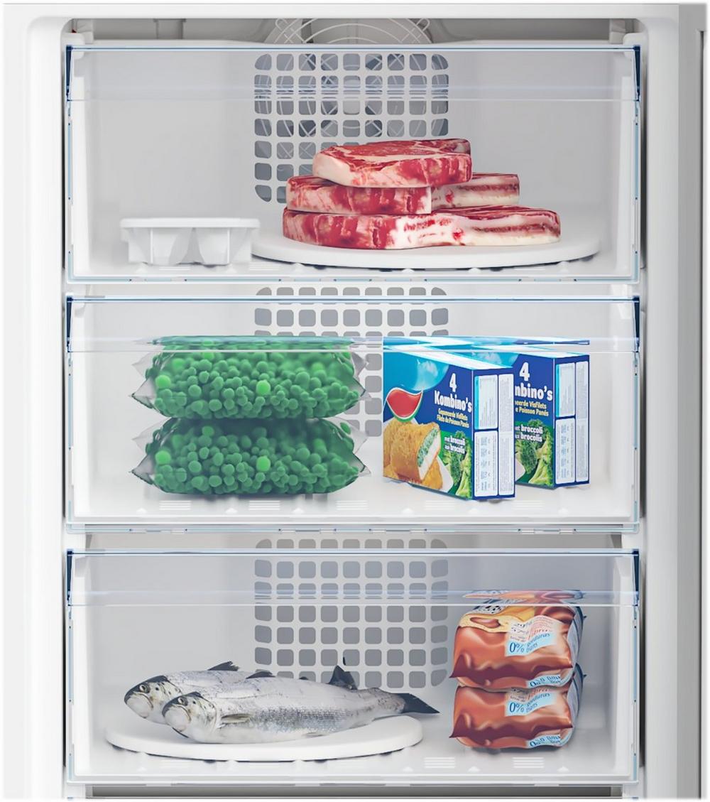 Beko CCFM4582S 54cm 50/50 Frost Free Fridge Freezer - Silver