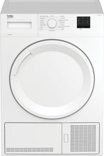 Load image into Gallery viewer, Beko DTKCE90021W 9kg Condenser Tumble Dryer with Sensor Programmes - White