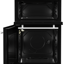 Load image into Gallery viewer, Beko EDG507W 50cm Twin Cavity Gas Cooker with Gas Hob - White