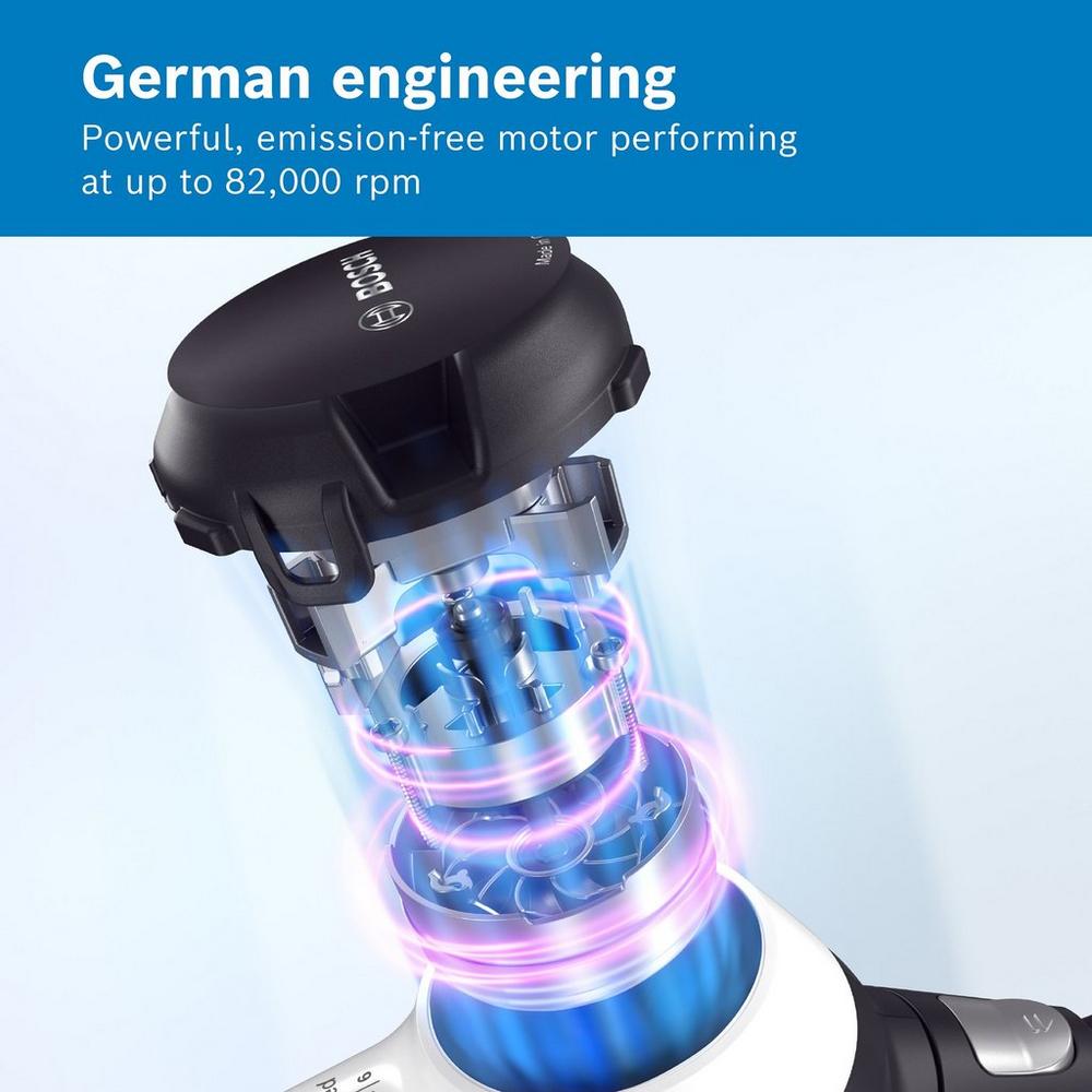 Bosch BCS711GB Unlimited 7 Cordless Vacuum Cleaner - 40 Minutes Run Time - Dark Granite