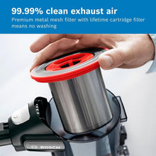 Load image into Gallery viewer, Bosch BCS711GB Unlimited 7 Cordless Vacuum Cleaner - 40 Minutes Run Time - Dark Granite