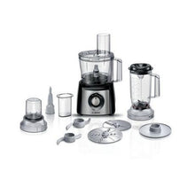 Load image into Gallery viewer, Bosch MCM3501MGB MultiTalent 3 Compact 800W Food Processor - Black & Stainless Steel