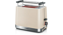 Load image into Gallery viewer, Bosch TAT4M227GB 2 Slice Toaster - Cream