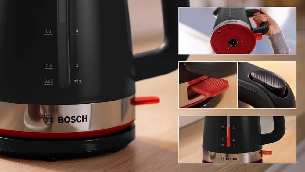 Bosch TWK4M223GB 1.7 Litres Jug Kettle - Black