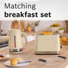Load image into Gallery viewer, Bosch TWK4M227GB 1.7 Litres Kettle - Cream
