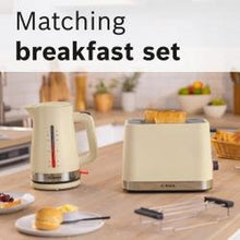 Load image into Gallery viewer, Bosch TWK4M227GB 1.7 Litres Kettle - Cream
