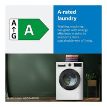Load image into Gallery viewer, Bosch WGG24400GB 9kg 1400 Spin Washing Machine - White