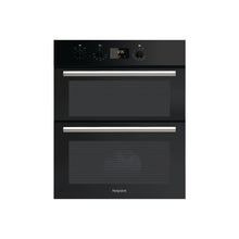 Load image into Gallery viewer, Hotpoint DUH12G1B Built Under Electric Fan Double Oven - Black
