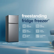 Load image into Gallery viewer, Fridgemaster MTM48120ES 70/30 Fridge Freezer - Silver
