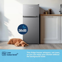 Load image into Gallery viewer, Fridgemaster MTM48120ES 70/30 Fridge Freezer - Silver
