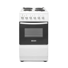 Load image into Gallery viewer, Haden HES051W 50cm Single Oven Electric Cooker - White