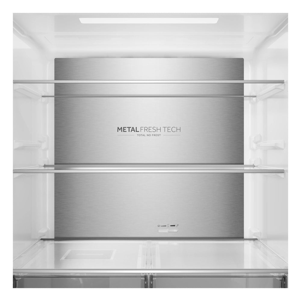 Haier HCR58S18DNMM 60/40 Total No Frost Fridge Freezer - Inox