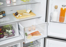 Load image into Gallery viewer, Haier HCR5919EHMB 90cm Freestanding American Fridge Freezer - Brushed Black