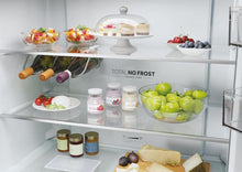 Load image into Gallery viewer, Haier HCR5919EHMB 90cm Freestanding American Fridge Freezer - Brushed Black