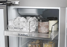 Load image into Gallery viewer, Haier HCR5919EHMB 90cm Freestanding American Fridge Freezer - Brushed Black