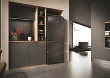Load image into Gallery viewer, Haier HFR3718ENMD 70cm 60/40 Total No Frost Fridge Freezer - Dark Inox