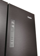 Load image into Gallery viewer, Haier HFR3718ENMD 70cm 60/40 Total No Frost Fridge Freezer - Dark Inox
