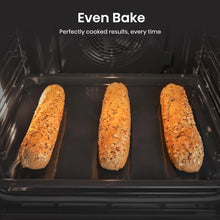 Load image into Gallery viewer, Hisense HDCEC5C10B 50cm Double Oven Electric Cooker with Ceramic Hob - Black