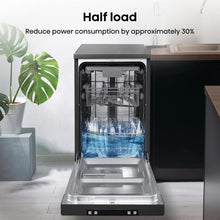 Load image into Gallery viewer, Hisense HS523E15WUK Slimline Dishwasher - White - 10 Place Settings