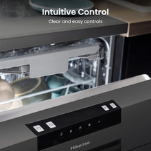 Load image into Gallery viewer, Hisense HS523E15BUK Slimline Dishwasher - Black - 10 Place Settings