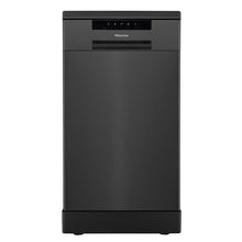 Load image into Gallery viewer, Hisense HS523E15BUK Slimline Dishwasher - Black - 10 Place Settings
