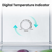 Load image into Gallery viewer, Hisense RB327N4BBE 55cm 50/50 Total No Frost Fridge Freezer - Black Steel