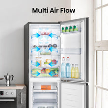 Load image into Gallery viewer, Hisense RB327N4BBE 55cm 50/50 Total No Frost Fridge Freezer - Black Steel